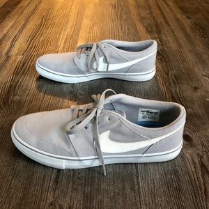 Nike SB Solarsoft Portmore 2 Wolf Gray - size 9.5